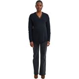 Vertbaudet - VERTBAUDET - Zwangerschapstrui - V-hals - Schuimbreisel - Kanten Inzetstuk