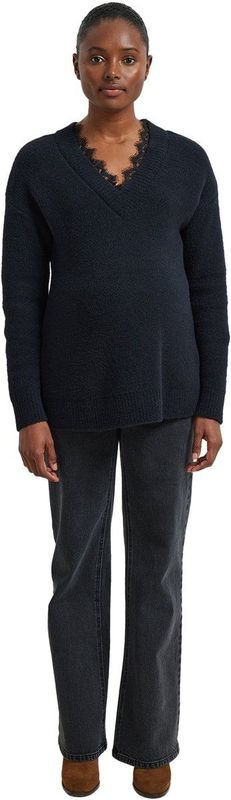 Vertbaudet - VERTBAUDET - Zwangerschapstrui - V-hals - Schuimbreisel - Kanten Inzetstuk