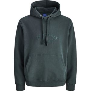 JACK&JONES - JORBLEECKER BRANDING SWEAT HOOD BF - Hoodie - Heren
