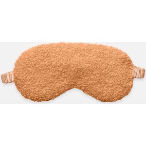 Merkloos | Slaapmasker | Oogmasker | Teddy | Zacht | Beige | Luxe | Comfortabel
