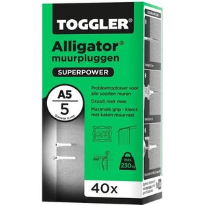 Pluggen Alligator A5  Doos 40 Stuks