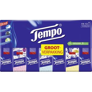Tempo Original - 4-laags zakdoekjes - 8 x 42 pakjes = 336 pakjes