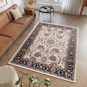 Tapiso Dubai Vloerkleed Tapijt Carpet Bloemen Oriental Oosters Maat- 80x150