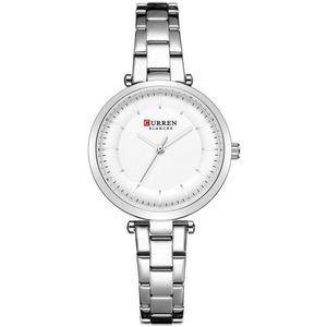 Curren - Hidzo Vrouwen Horloge - Ø 32 - Zilver