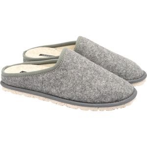 Loewenweiss Lowenweiss Lite Outdoor Pantoffels - Wolvilt Binnen/Buiten Pantoffels - Unisex - Grijs GRIJS - Maat 36