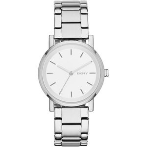 DKNY NY2342 Dameshorloge 34 mm - Zilverkleurig