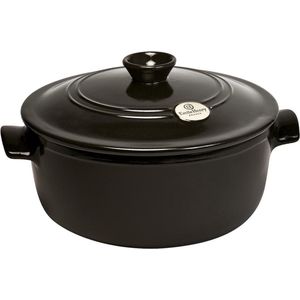 Emile Henry Braadpan Fusain - ø 26 cm / 3.9 Liter