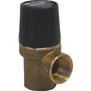 Duco veiligheidsventiel 1"" x 1¼"" binnendraad 3 Bar (overstortventiel)