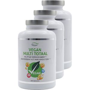 Nutrivian | Multi Totaal | 180 Tabletten | 3 stuks | 3 x 180 tabletten