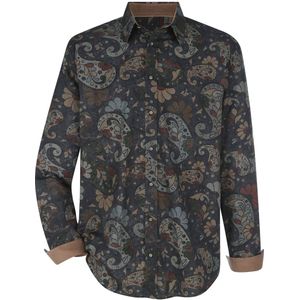 Babista herren Overhemd - 39/40 - donkerblauw