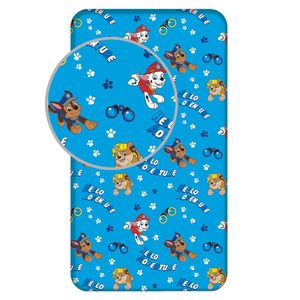 Paw Patrol - Hoeslaken - Blauw - Katoen