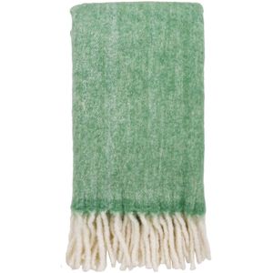 Carmel - Plaid - Groen - Wolmix - 130x170 cm