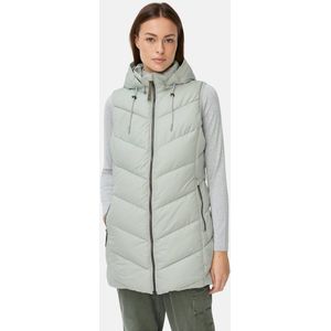 camel active Vest met afneembare capuchon - Maat womenswear-34 - Salie