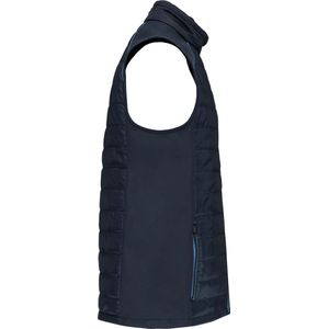 Bodywarmer Unisex XS WK. Designed To Work Mouwloos Navy / Light Royal Blue 100% Polyester