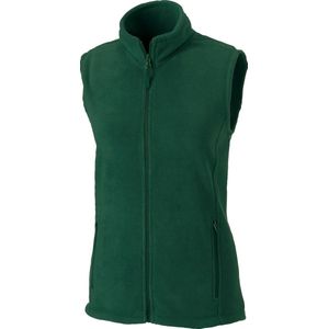 Russell Europa Vrouwen/dames Outdoor Full-Zip Anti-Pill Fleece Gilet Jacket (Fles groen)