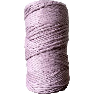 Macramé koord - Lila - 5mm dik - 95 meter - 600 gram - Touw