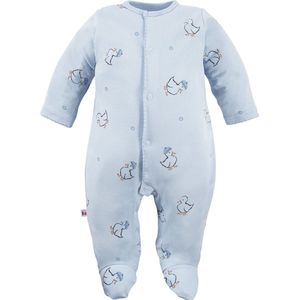 Eevi - Boxpakje/Slaappakje/Pyjama/Onesie - Eendjes - Blauw- Maat 62 - 2 t/m 4 maanden