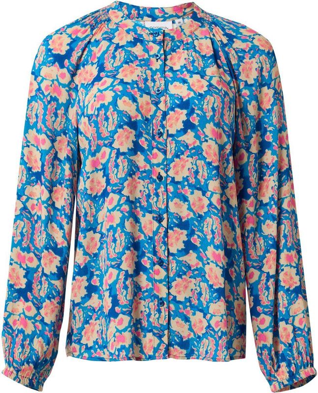 comma - Blouse - Lange Mouwen - All-over Print