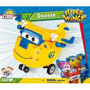 Cobi Super Wings Bouwpakket Donnie Geel/blauw 182-delig (25124)