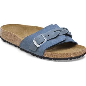 Birkenstock Oita Braided Suede Leather - Elemental Blue Narrow - maat 41