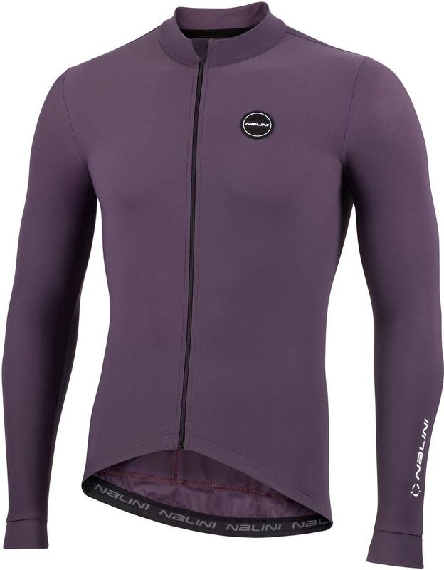 Nalini - Heren - Fietsshirt - Lange mouwen - Wielrenshirt - Najaar - Winter - NEW SOFT WRAP LS J1 - DUSTY PURPLE - M