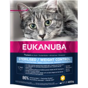 Eukanuba Kattenvoer Adult Sterilised Weight Control 400 gr