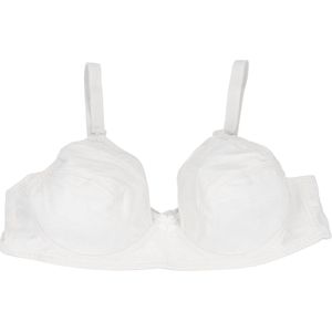 Borstvoedings Bh voor Vrouwen cupmaat C 85 Wit  | Beugelloze BH | Comfort Bra | BH Dames | Comfort Top