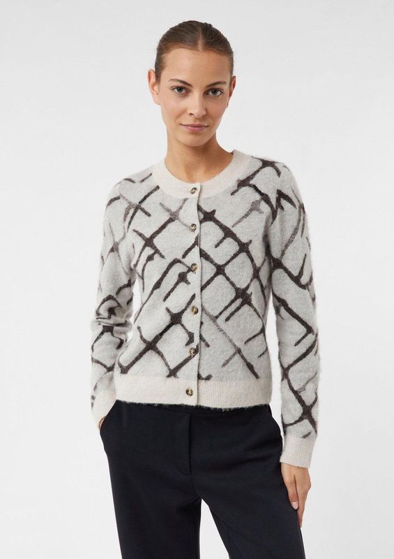 comma - Strickjacke - Luxe Gebreid Vest - Regular Fit