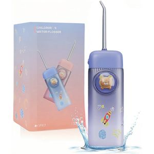 Benouti waterflosser voor kinderen - blauw - 6 tot 12 jaar