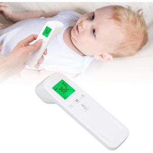 Thermometer voor Volwassenen en Baby's - Digitale Voorhoofdthermometer - Niet-contact Infraroodthermometer - Directe Nauwkeurige Meting en Hoge Temperatuur Alarm - Gezondheidsmonitor