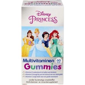 Disney - Kinder Multivitaminen - Princess - 60 Stuks