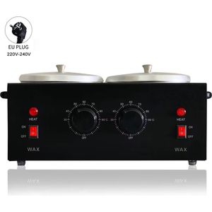 Dubbele wax warmer - Wax - Elektrische - Wax Heater - 200W - Haarverwijdering