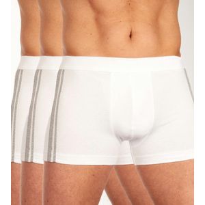 SCHIESSER 95/5 Stretch shorts (3-pack) - wit - Maat: XL