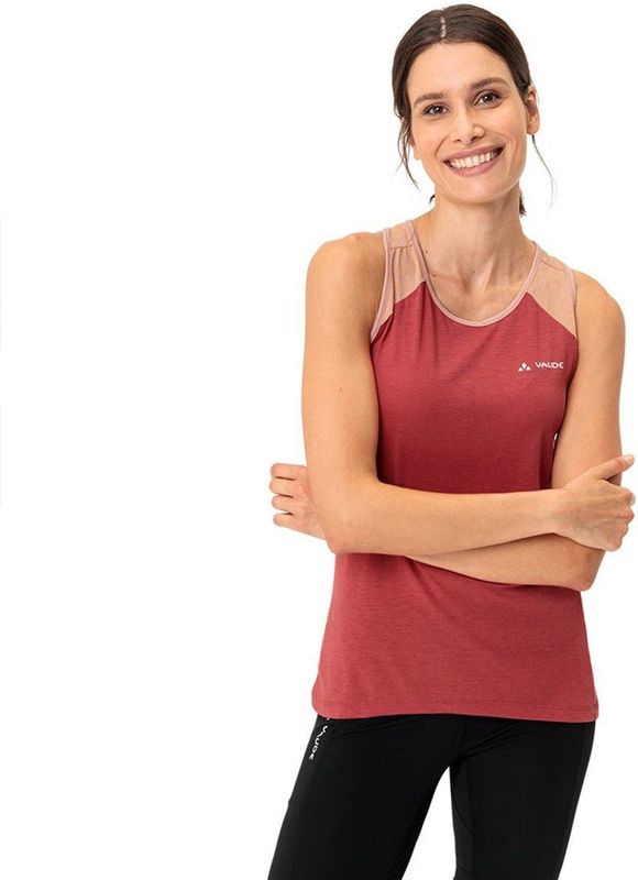 Vaude - Sveit III - Mouwloos T-shirt - Roze - Functioneel voor Bergsport