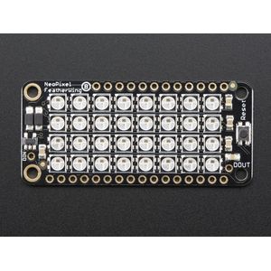 NeoPixel FeatherWing - 4x8 RGB LED Feather Boards Adafruit 2945