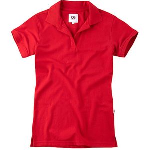 Workwear Damespolo 'Susa' met korte mouw Aperol - 4XL
