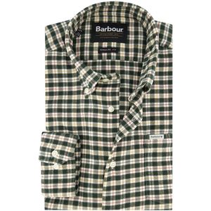 Barbour - Casual Overhemd - Groen - Regular Fit - Katoen