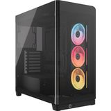 Corsair - FRAME 4500X LX-R - PC-behuizing - Zwart - Mid-tower - Geschikt voor E-ATX, ATX, Micro-ATX en Mini-ITX