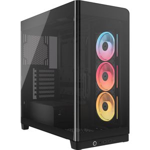 Corsair - FRAME 4500X LX-R - PC-behuizing - Zwart - Mid-tower - Geschikt voor E-ATX, ATX, Micro-ATX en Mini-ITX