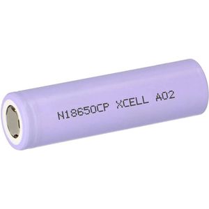 XCell N18650CP-35E Speciale oplaadbare batterij 18650 Flat-top Li-ion 3.6 V 3350 mAh