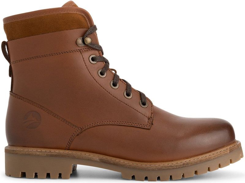 Travelin - Karhamn - Veterboots - Cognac - Leer