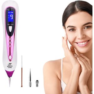 JT Beauty Care Laser Plasma Pen - Paars - Huidverzorging - Gezicht - Huid - Donkere vlekken Verwijderaar - Sproeten - Pigmentvlekken Verwijderaar - Wratten Verwijderaar - Tattoo Verwijderaar - Moedervlekken Verwijderaar - Schoonheid - Huidverjonging