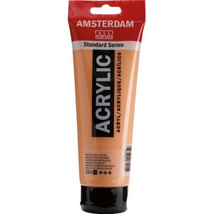 Acrylverf - #222 Napelsgeel Rood - Amsterdam - 250 ml