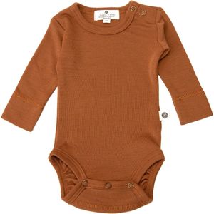 Wollen Romper lange mouw – Merinowol - Argan Oil 98
