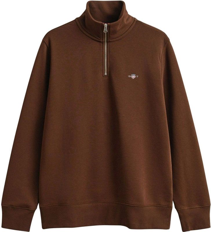 Gant Shield Half Zip Sweater Heren - Maat L