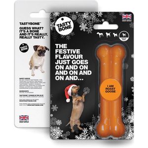 TastyBone - Toy - Kerst - Roast Goose - Hond - Kauwspeelgoed - Vegan - Kluif - Nylabone