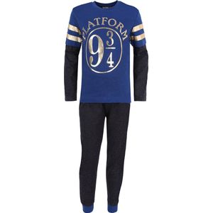 HARRY POTTER - Pyjama - Marineblauw en Grijs