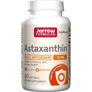Astaxanthin High Potency 12mg 60 softgels - hooggedoseerde astaxanthine | Jarrow Formulas