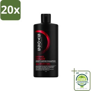 20 x SYOSS - Color 440 ml - Shampoo - Langdurige Styling - 440ml - Grootverpakking - Kleur Shampoo - Gekleurd Haar - Haarverzorging - Haarkleur Behoud - Anti-oxidanten