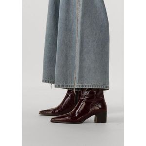 Vagabond Shoemakers Giselle 5854 Enkellaarsjes - Enkelboots met rits - Dames - Bordeaux - Maat 41